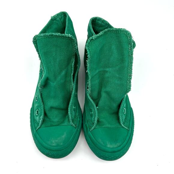 Converse Chuck Taylor All Star Hi 'Monochrome Bosphorus Green Big Kid Size 13.5 - Picture 4 of 13